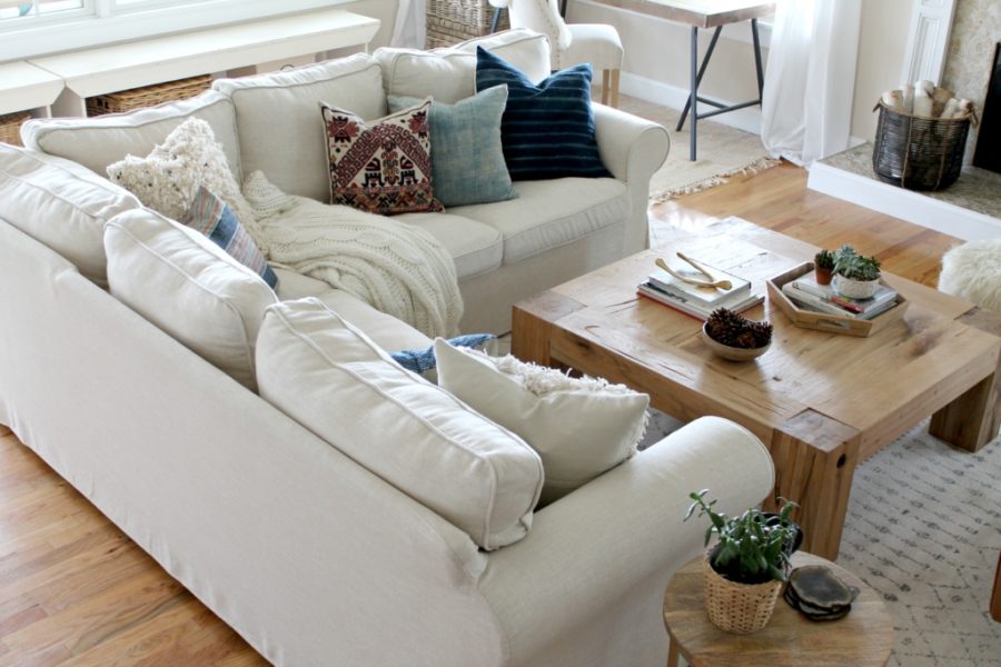 Square Wood Coffee Table